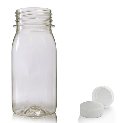 125ml Plastic Juice Bottle With Cap