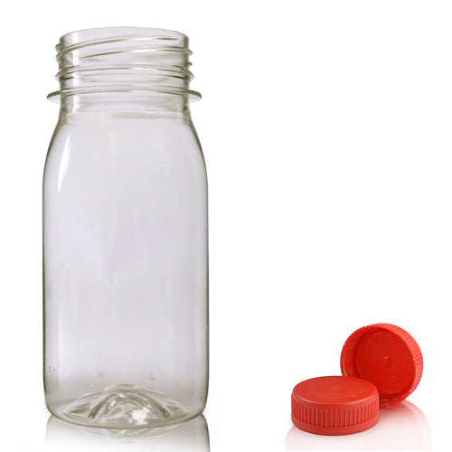 125ml Plastic Juice Bottle With Cap