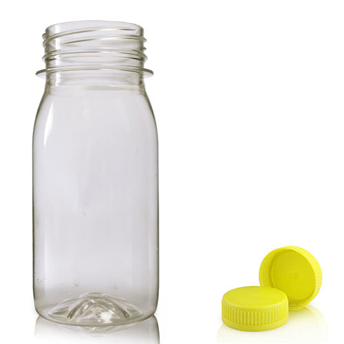 125ml Plastic Juice Bottle With Cap