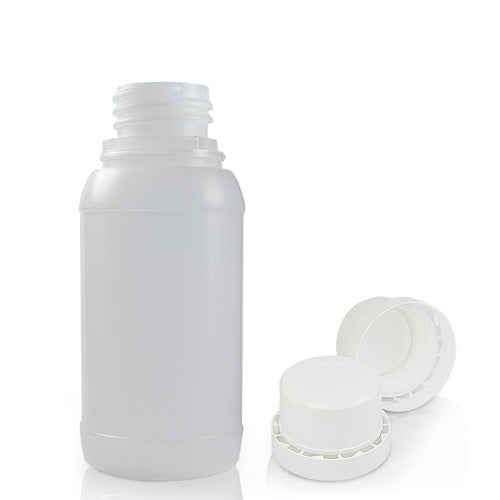 150ml HDPE Juice/ Smoothie Bottle With White Juice Cap