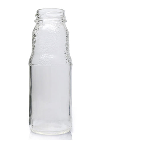 200ml Budget Glass Juice Bottle (38mm Neck) (No Cap)