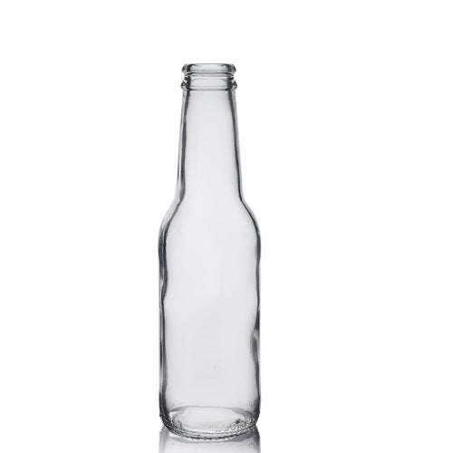 200ml Clear Glass Mixer Bottle (No Cap)