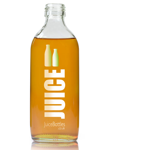 200ml Clear Glass Flask Bottle
