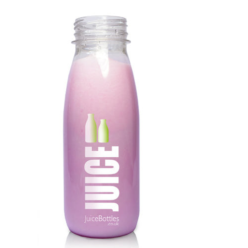 250ml Classic Plastic Juice Bottle Filled