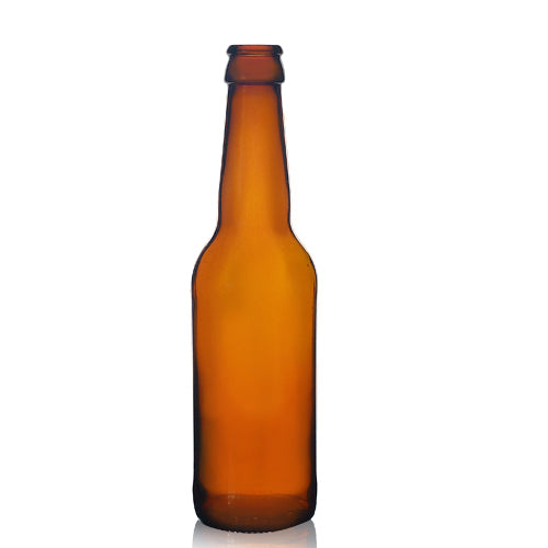 330ml Amber Glass Beer Bottle (No Cap)
