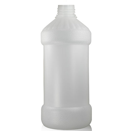 1 Litre HDPE Plastic Juice Bottle (32mm Neck) (No Cap)