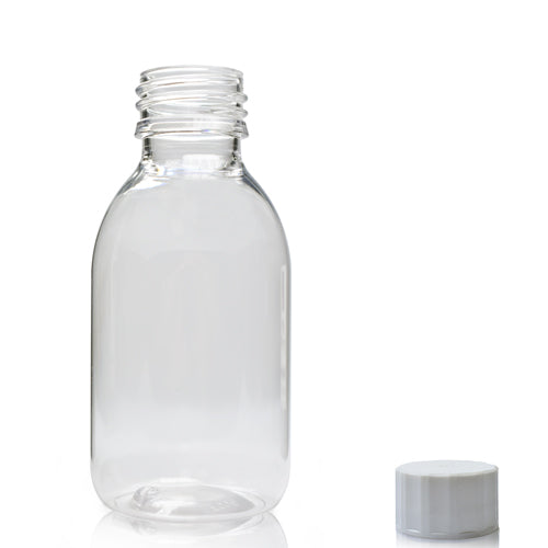 100ml Clear Plastic Shot Glass With Cap
