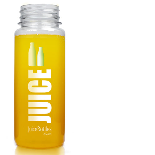 150ml Slim Plastic Juice Bottle With Label