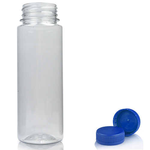 200ml Slim Plastic Juice Bottle With Cap