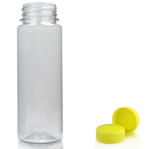 200ml Slim Plastic Juice Bottle With Cap