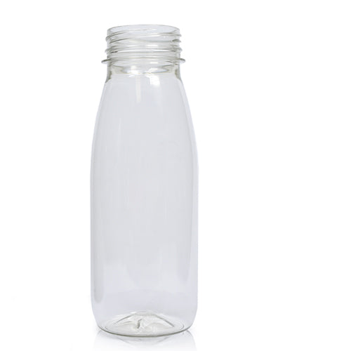 250ml Classic Clear 30% RPET Juice Bottle (Wholesale) - No Cap