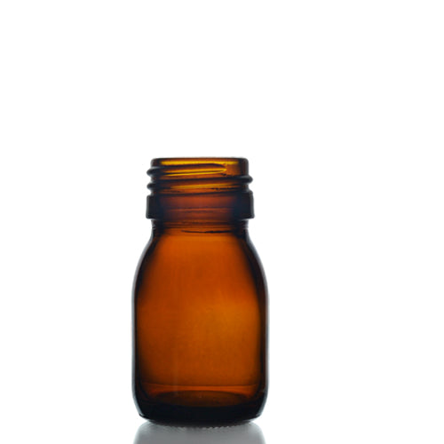 30ml Amber Glass Sirop Bottle (No Cap)