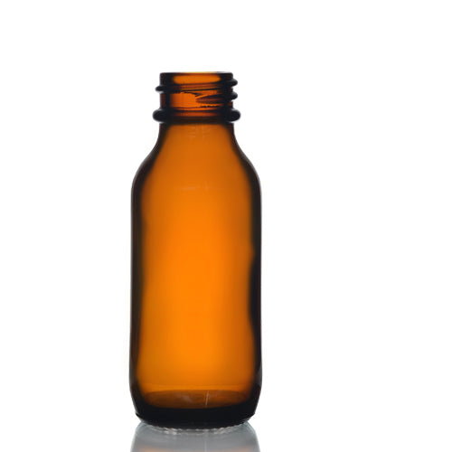 30ml Amber Glass Winchester Bottle (No Cap)