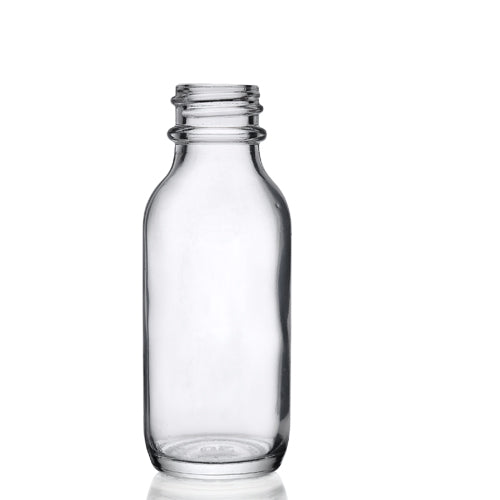 30ml Clear Glass Winchester Bottle (No Cap)