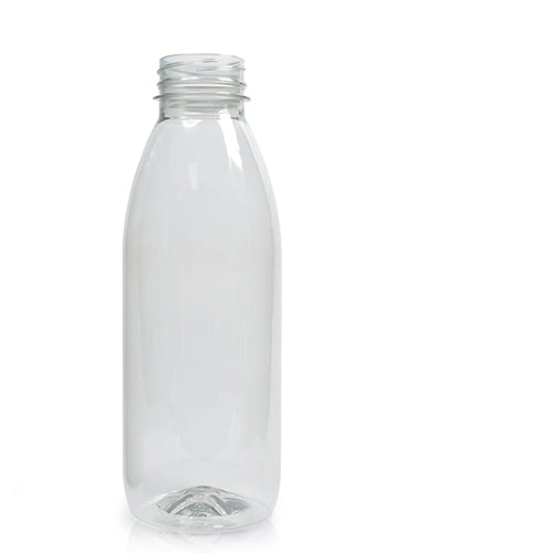 330ml Classic Clear 30% RPET Juice Bottle (No Cap)