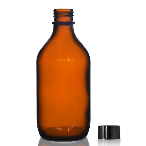 500ml Amber Glass Winchester Bottle & 31mm Polycone Cap