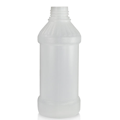 500ml HDPE Plastic Juice Bottle (32mm Neck) (No Cap)