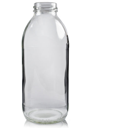 500ml Clear Glass Juice Bottle (No Cap)