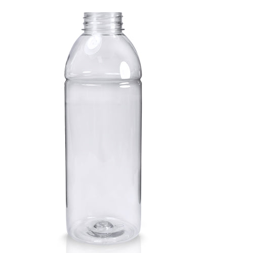 750ml Plastic Juice Bottle (38mm neck) (Wholesale) - No Cap