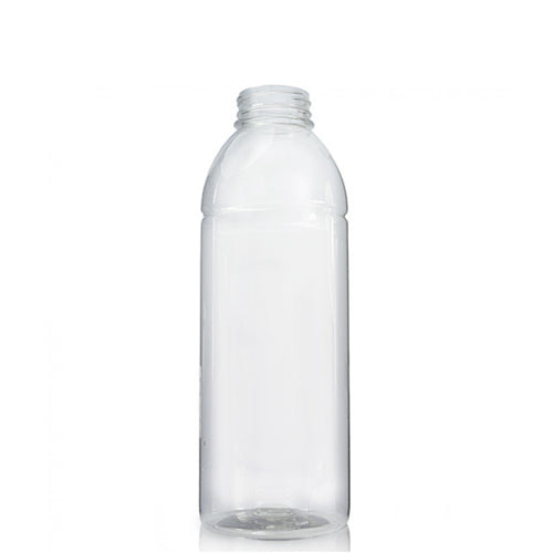 750ml Plastic Juice Bottle With 38mm Light Blue T/E Juice Screw Cap